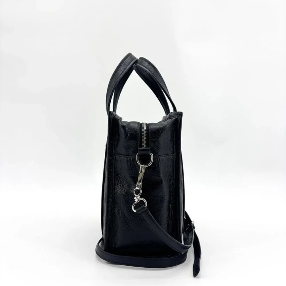 Balenciaga Bazaar Shopper XXS Tote Bag Black